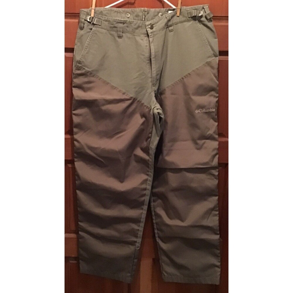 Columbia PHG 40x32 Green Hunting Gear Pants Reinforced Double Legs